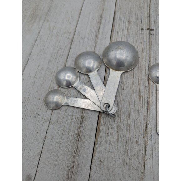 Metal Aluminum Measuring Spoons Set of 7 - Picture 6 of 6
